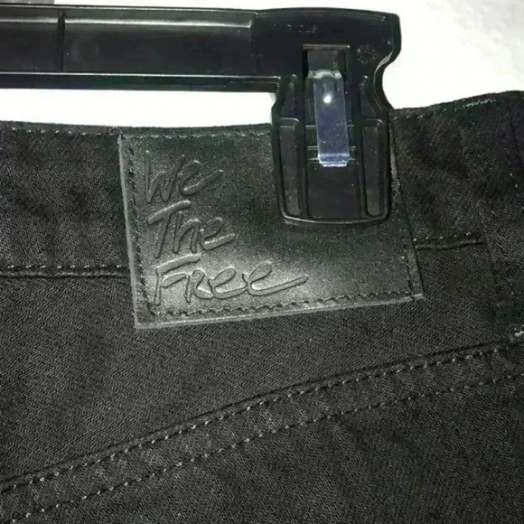 NWOT Free People women's black jean pants size 31 - Picture 10 of 16